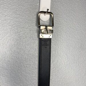 Dickies Reversible Black and Brown Leather Belt